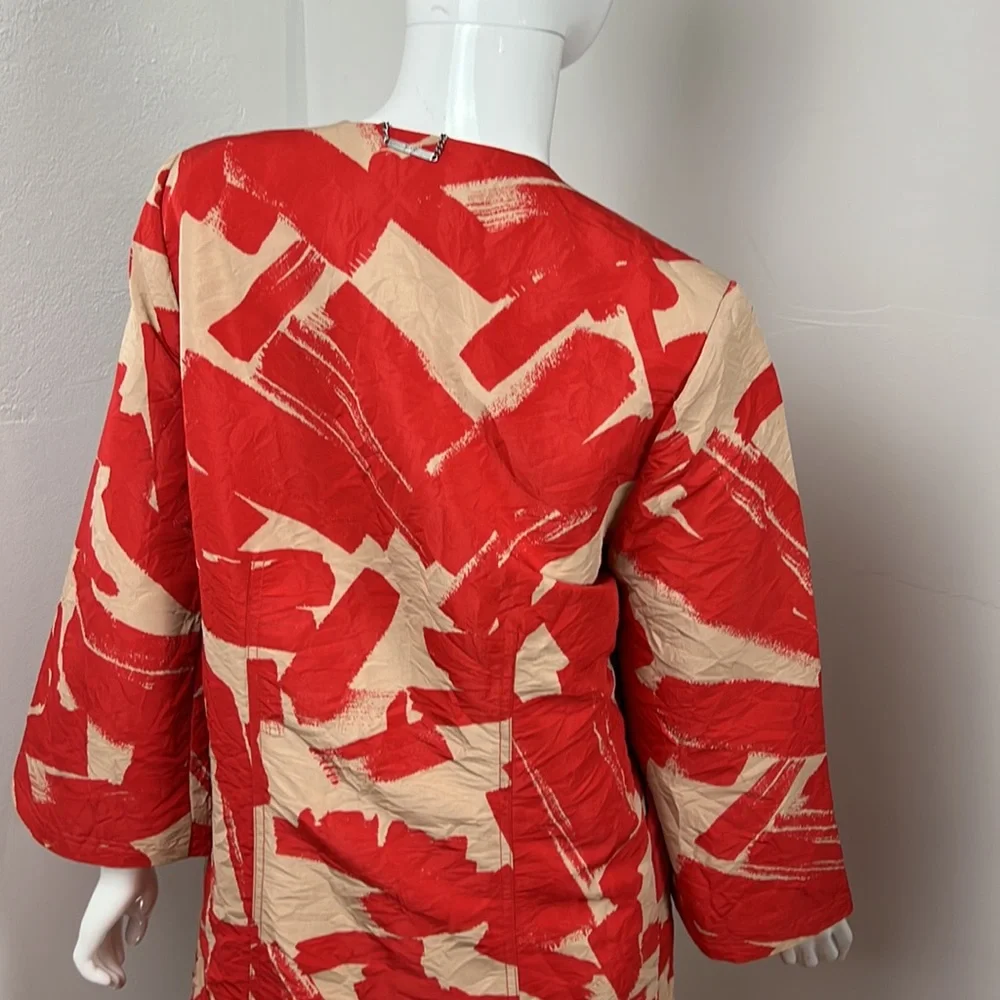 Doo.Ri Red-orange Light Weight Coat - Picture 6 of 14